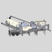 <b>輪胎式移動(dòng)破碎站集成化程度比較高、機(jī)動(dòng)性能比較強(qiáng)，也經(jīng)常應(yīng)用于其他的需</b>